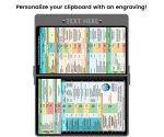 WhiteCoat Clipboard® - Silver Ovarian/Adnexal Sonography Edition